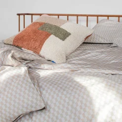 Mette Ditmer - MINI-sengesæt - Sand/Light grey - W140 x L220 cm