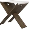 Mette Ditmer - ROOTS folding stool - Dark oiled