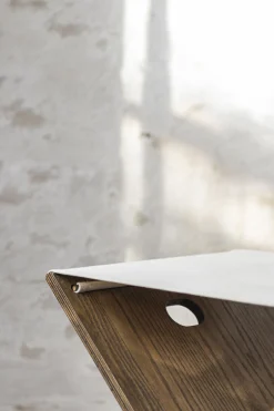 Mette Ditmer - ROOTS folding stool - Dark oiled