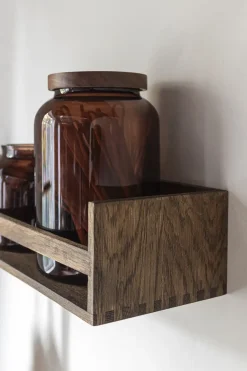 Mette Ditmer - SHOWCASE shelf - Dark oiled