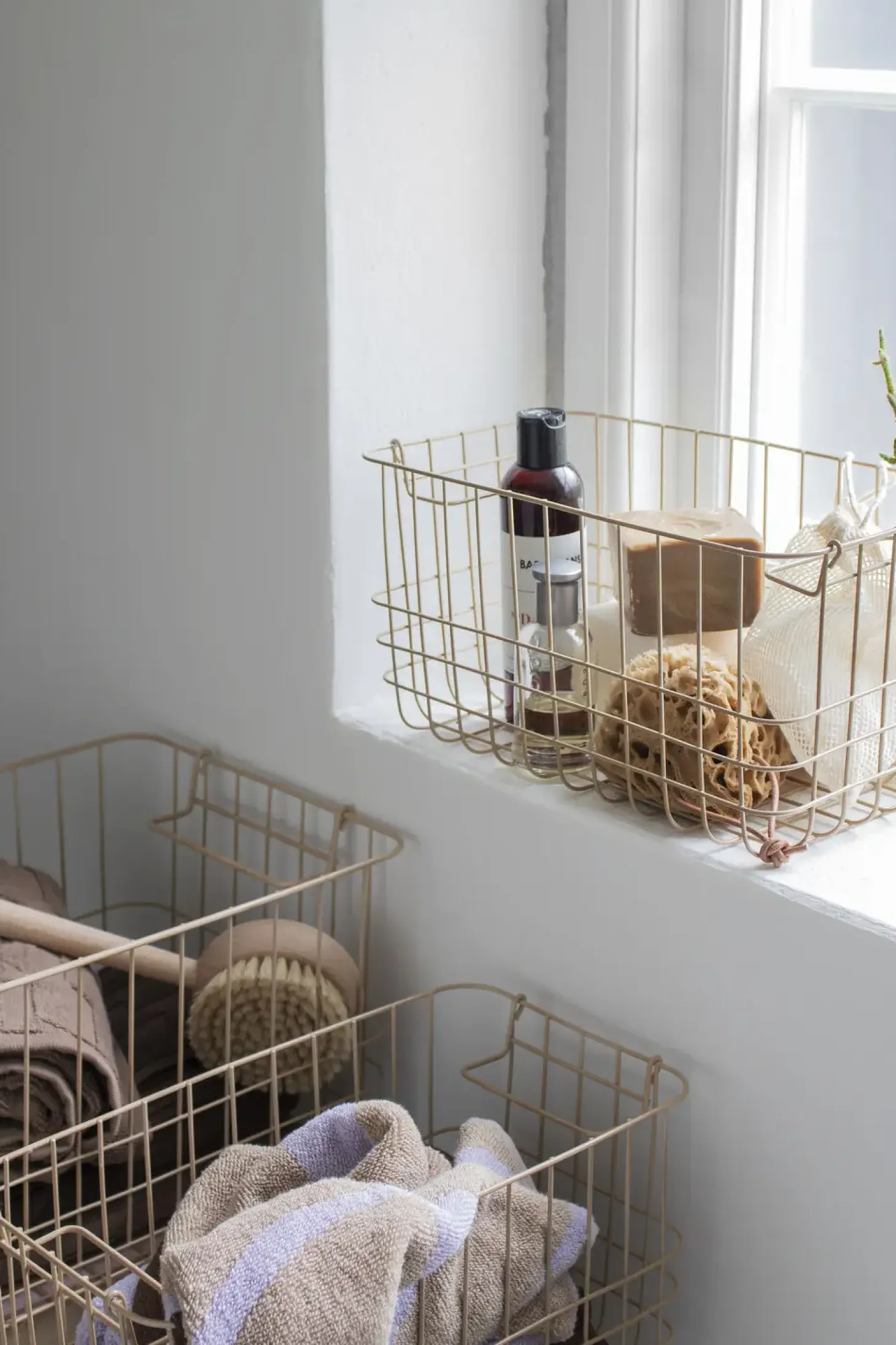 Mette Ditmer - STORE-IT trådkurv - Small - Sand