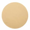 MiLLE W NORDISK DESIGN - Bordskåner - Beige læder - Ø 22 cm