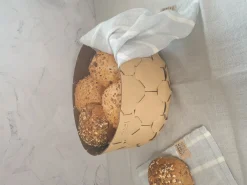 MiLLE W NORDISK DESIGN - Brødkurv - Beige - Ø 24 cm