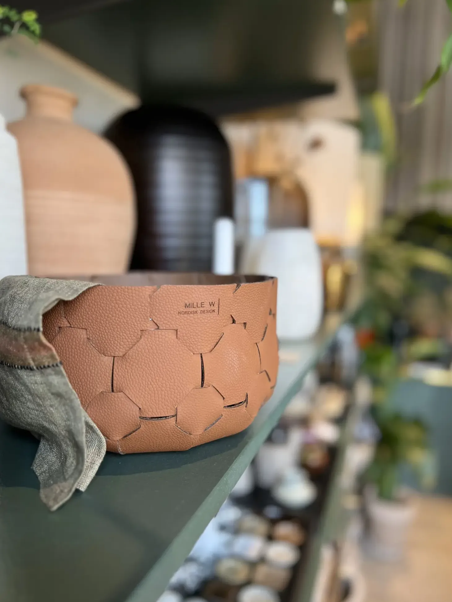 MiLLE W NORDISK DESIGN - Brødkurv - Beige - Ø 24 cm