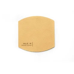 MiLLE W NORDISK DESIGN - Ellips Glasbrik - Beige - 10x10 cm