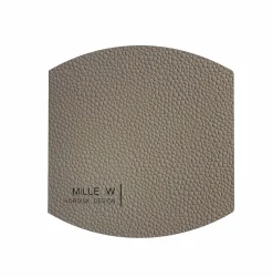 MiLLE W NORDISK DESIGN - Ellips Glasbrik - Grå - 10x10 cm