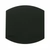 MiLLE W NORDISK DESIGN - Ellips Bordskåner - Sort læder - Ø22 cm