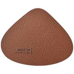 MiLLE W NORDISK DESIGN - Muslingskal Glasbrik - Cognac - 12x10 cm