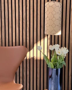 MiLLE W NORDISK DESIGN - Polar Lights - Pendel - Beige læder - Small