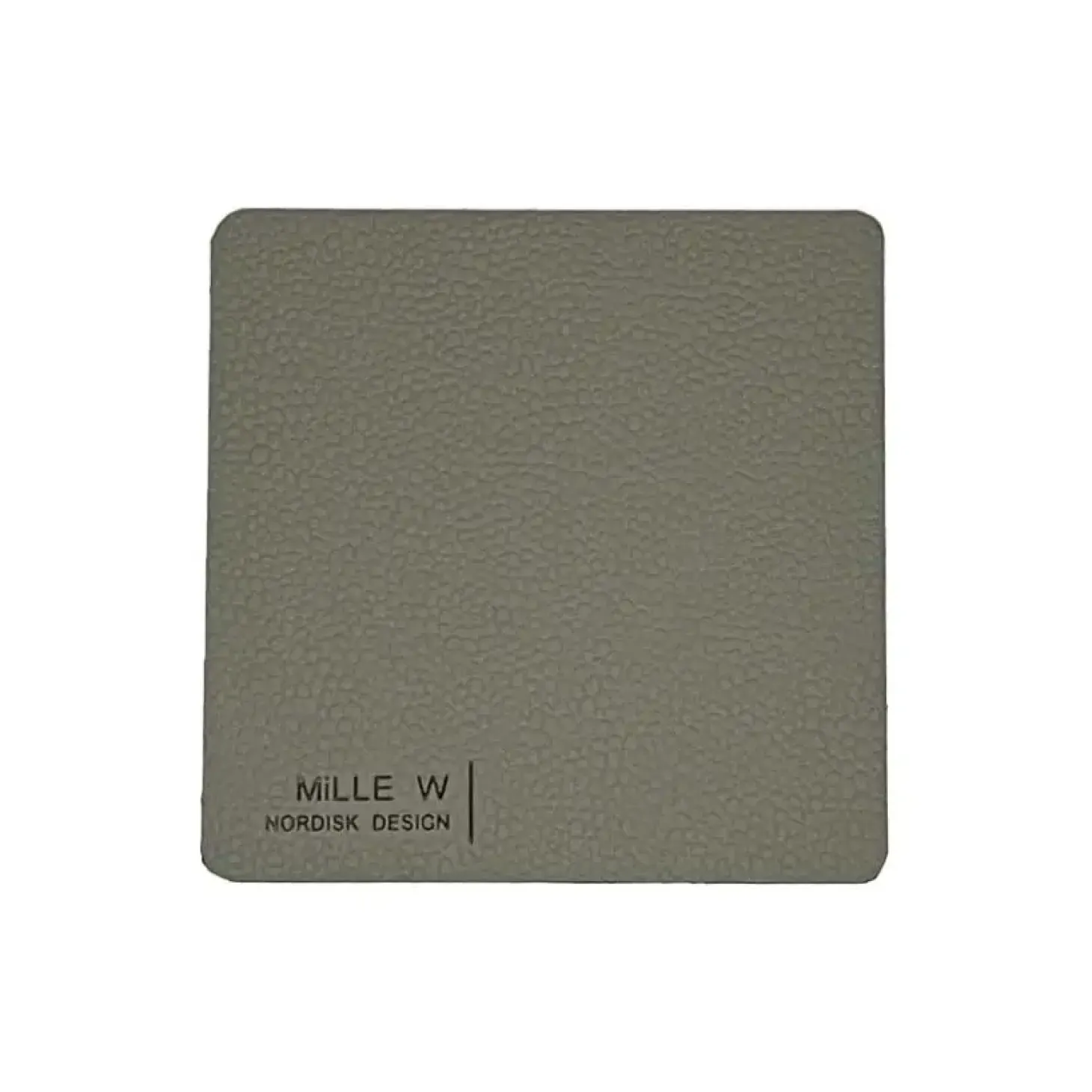 MiLLE W NORDISK DESIGN - Rektangulær Glasbrik - Grå - 10x10 cm
