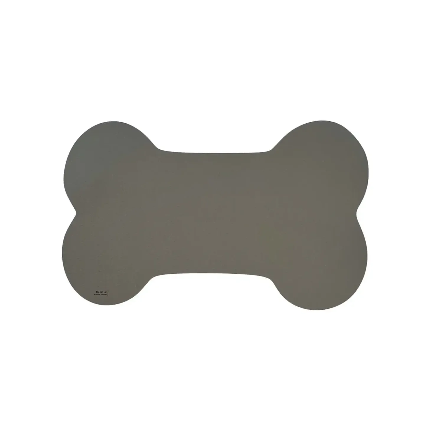 MiLLE W NORDISK DESIGN - Underlag til madskål Hund - Grå - Large