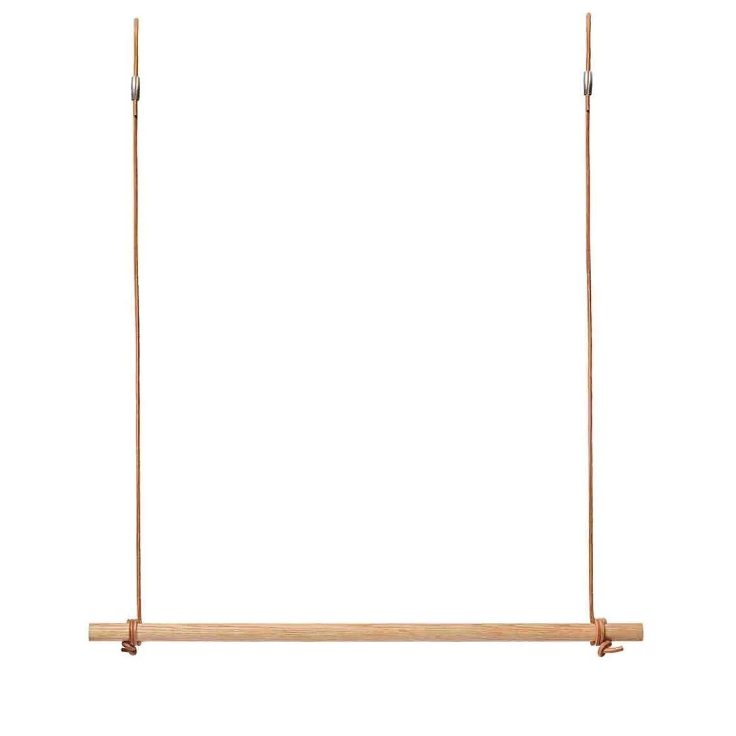 Moudhome - OAK Bøjlestang Med Læder - 80 cm