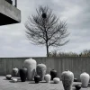 Muubs - Krukke - Luna - Grå (H: 40 cm)