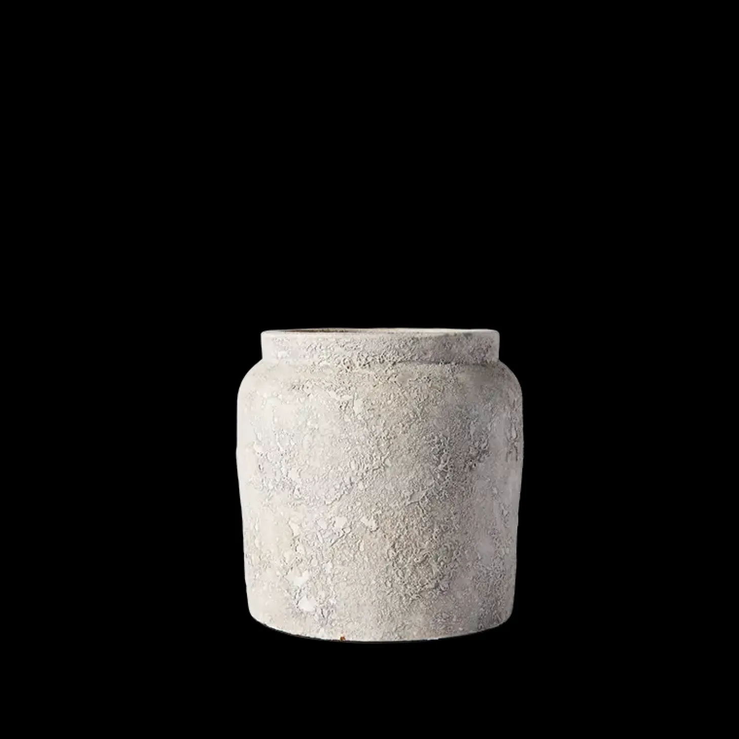 Muubs - Krukke Luna Grey, 28x28 cm - Grå - Terrakotta