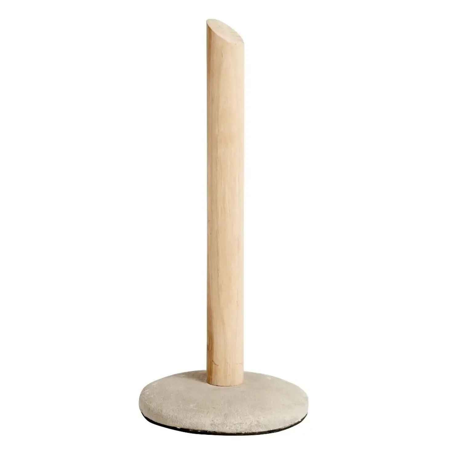 Muubs - Ray køkkenrulleholder - Sandsten/Ny teak