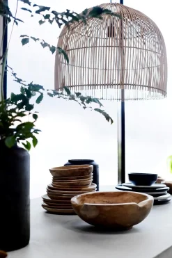Muubs - Salatskål 30 - Teakrod - Natur