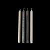 Muubs - Stearinlys Yoro - Nordic glow S - 4 styk