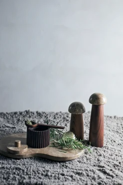 Muubs - Tapas bræt organisk Suji - Sand S - Marmor