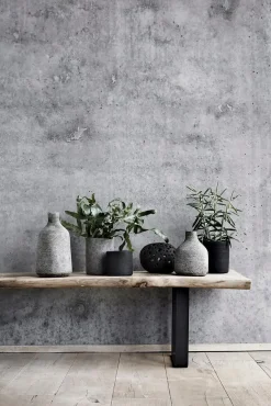 Muubs - Vase - Stain - Large - Grå/Brun