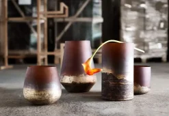 Muubs - Vase Lana 15 - Brown/Gold