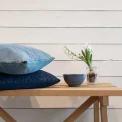 Never - Pudebetræk - Denim - Denim Light Blue - 50x50 cm
