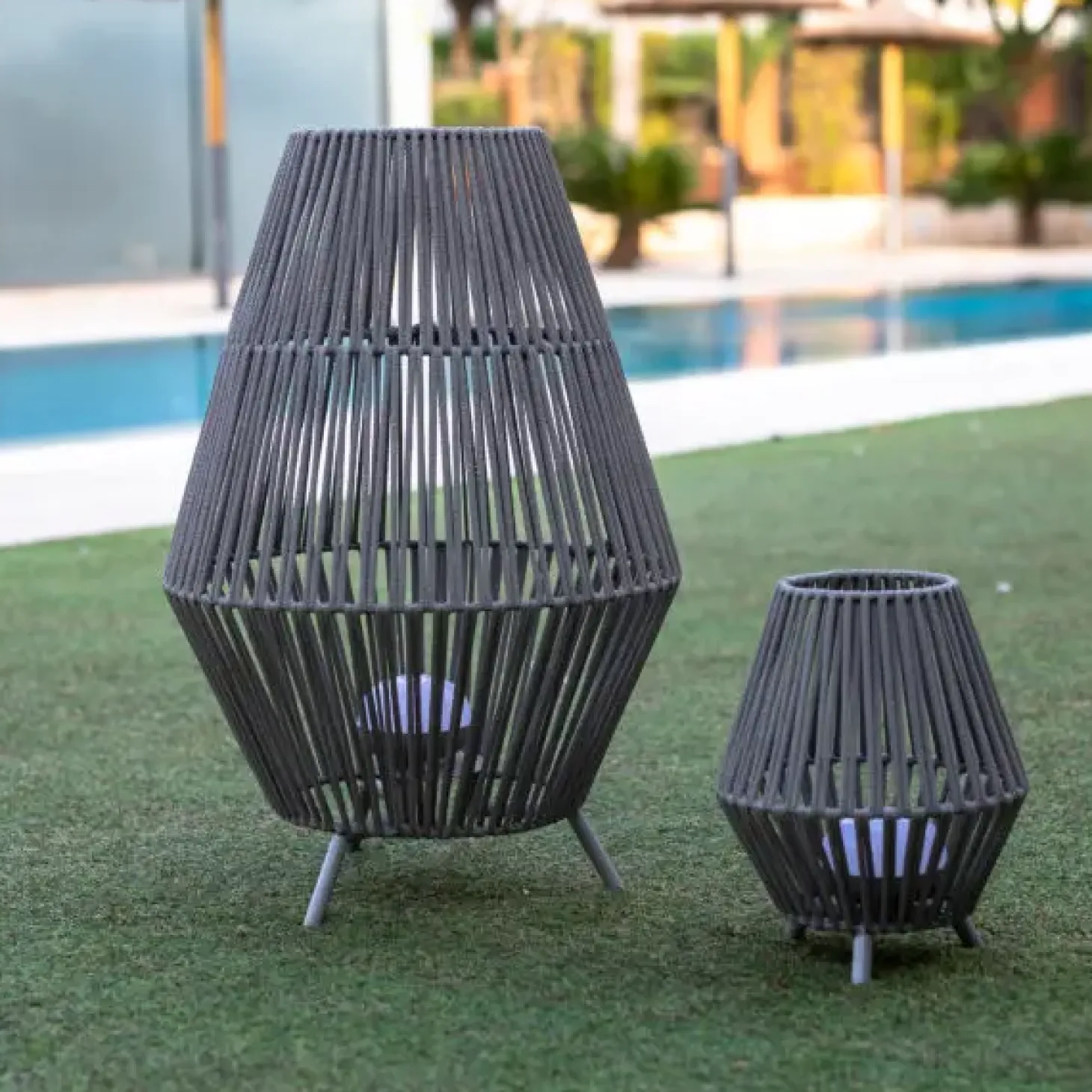 New Garden - Conta 70 trådløs dekorativ gulvlampe/lanterne