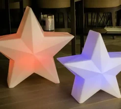 New Garden - Julestjerne med lys - Christmas Star Nova 45 Solar - 46x43 cm