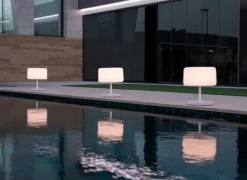 New Garden - Justerbar Lampe - Chloe plant solar smarttech wood