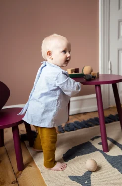 Nofred - Børnebord Mouse table - Burgundy bordeaux rød / lilla