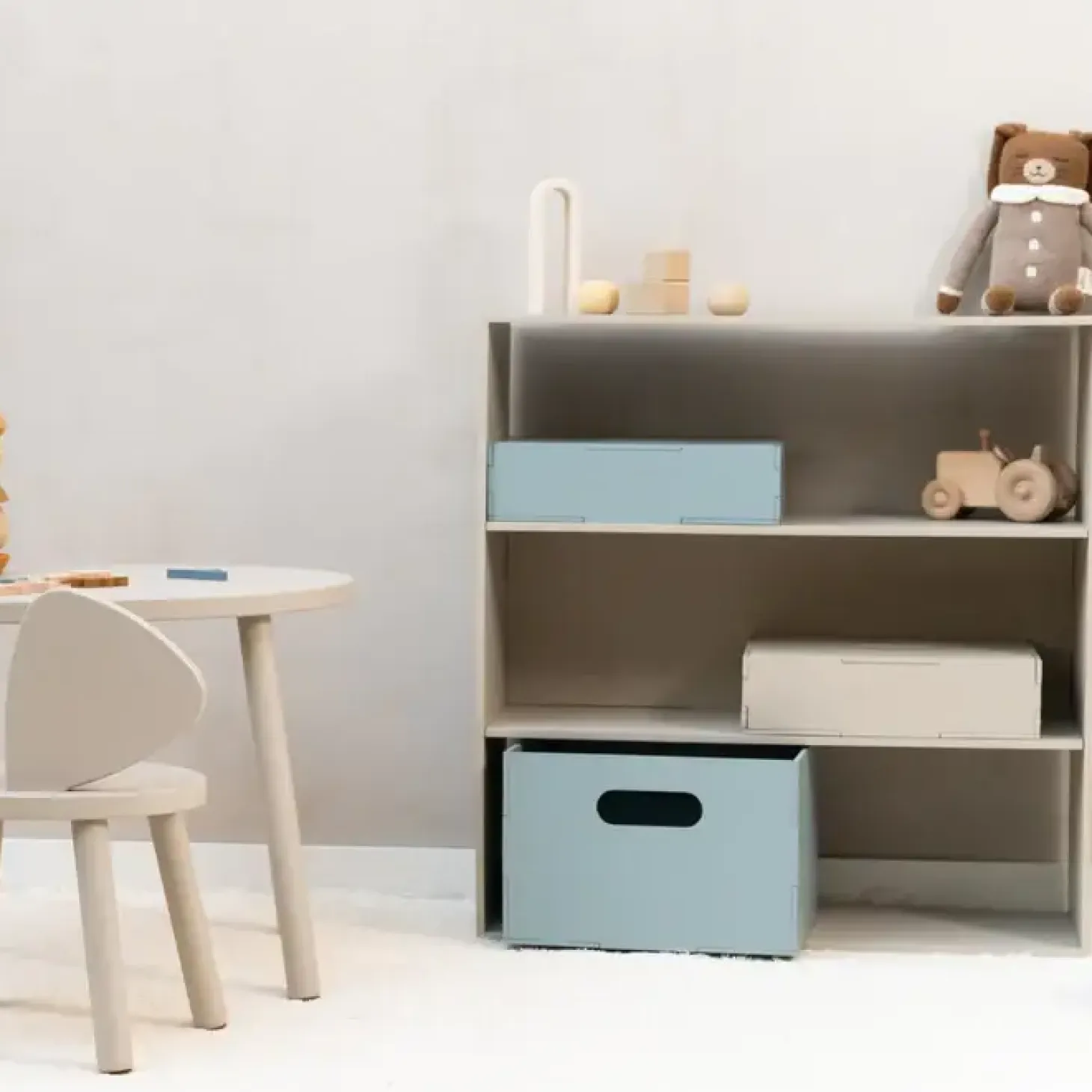 Nofred - Kiddo Box - Opbevaringskasse - Oliven Grøn