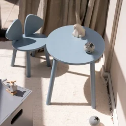 Nofred - Mouse Chair & Table - Blå