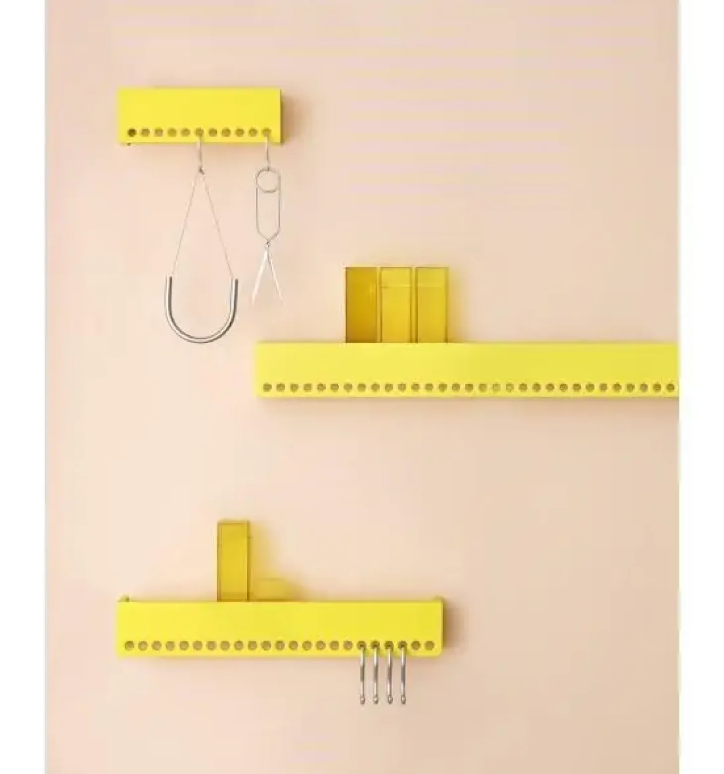 Nomess - "So-Hooked" knagerække - 90 cm - Sort