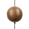 Nordic By Hand - metalkugle i rust - X-large