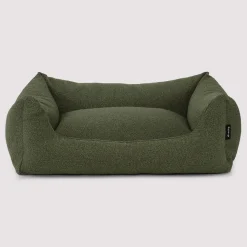 Nordog - Billy Bouclé hundeseng - Moss - Medium - 80x60x26 cm