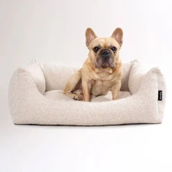 Nordog - Billy Bouclé hundeseng - Beige - Large - 100x78x28 cm