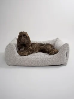 Nordog - Billy Bouclé hundeseng Taupe - Large - 100 x 78 x 28 cm