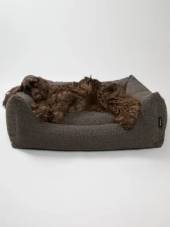 Nordog - Billy Bouclé hundeseng Mocca - Large - 100 x 78 x 28 cm