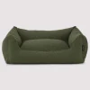 Nordog - Billy Bouclé hundeseng - Moss - Large - 100x78x28 cm