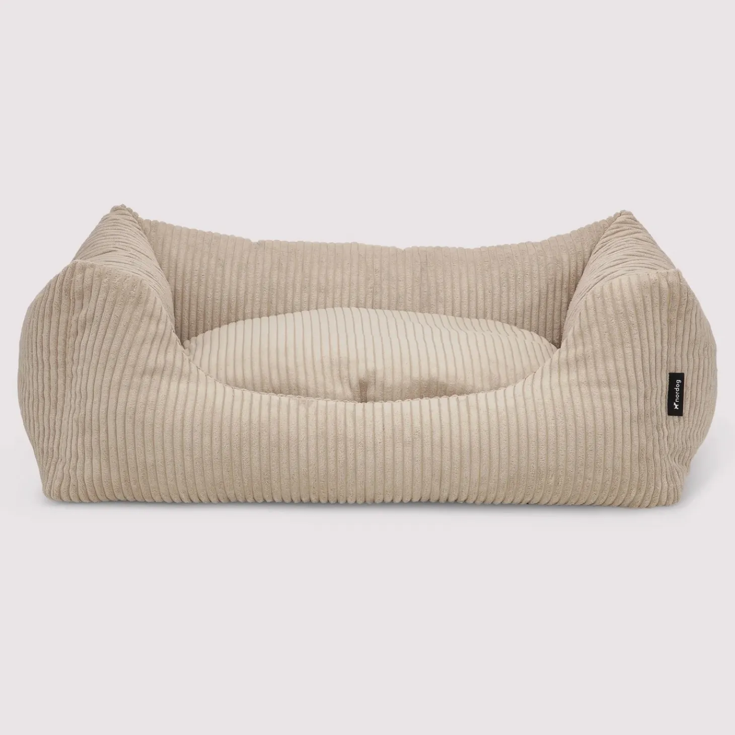 Nordog - Hundeseng - Oscar - Velvet - Cappuccino - Medium