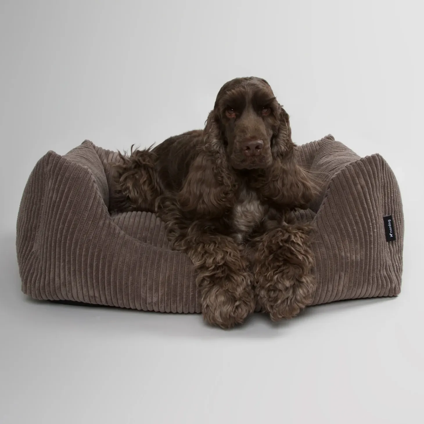 Nordog - Hundeseng - Oscar - Velvet - Mocca - Large