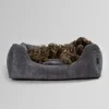 Nordog - Hundeseng - Oscar - Velvet - Anthracite - Large