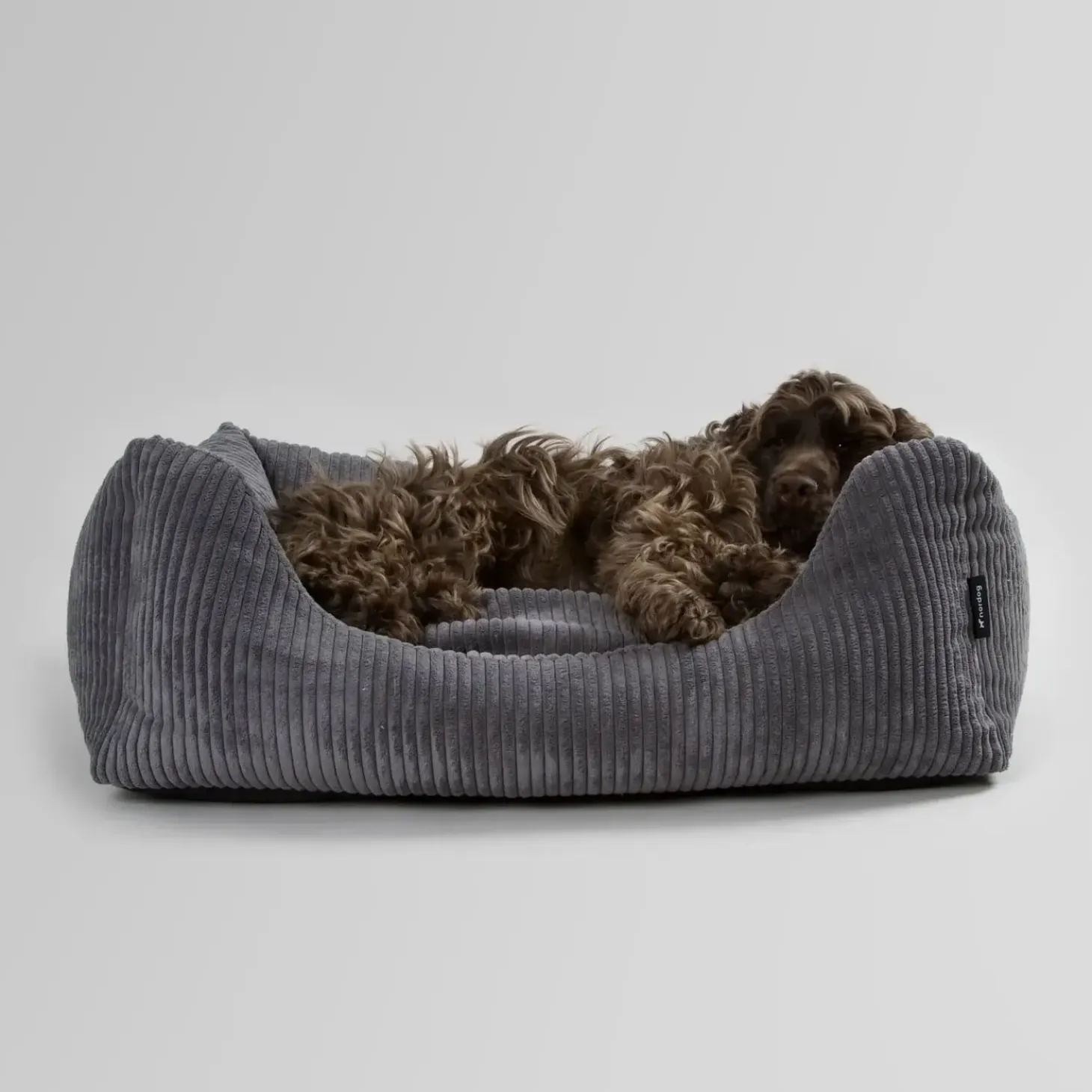Nordog - Hundeseng - Oscar - Velvet - Anthracite - Large