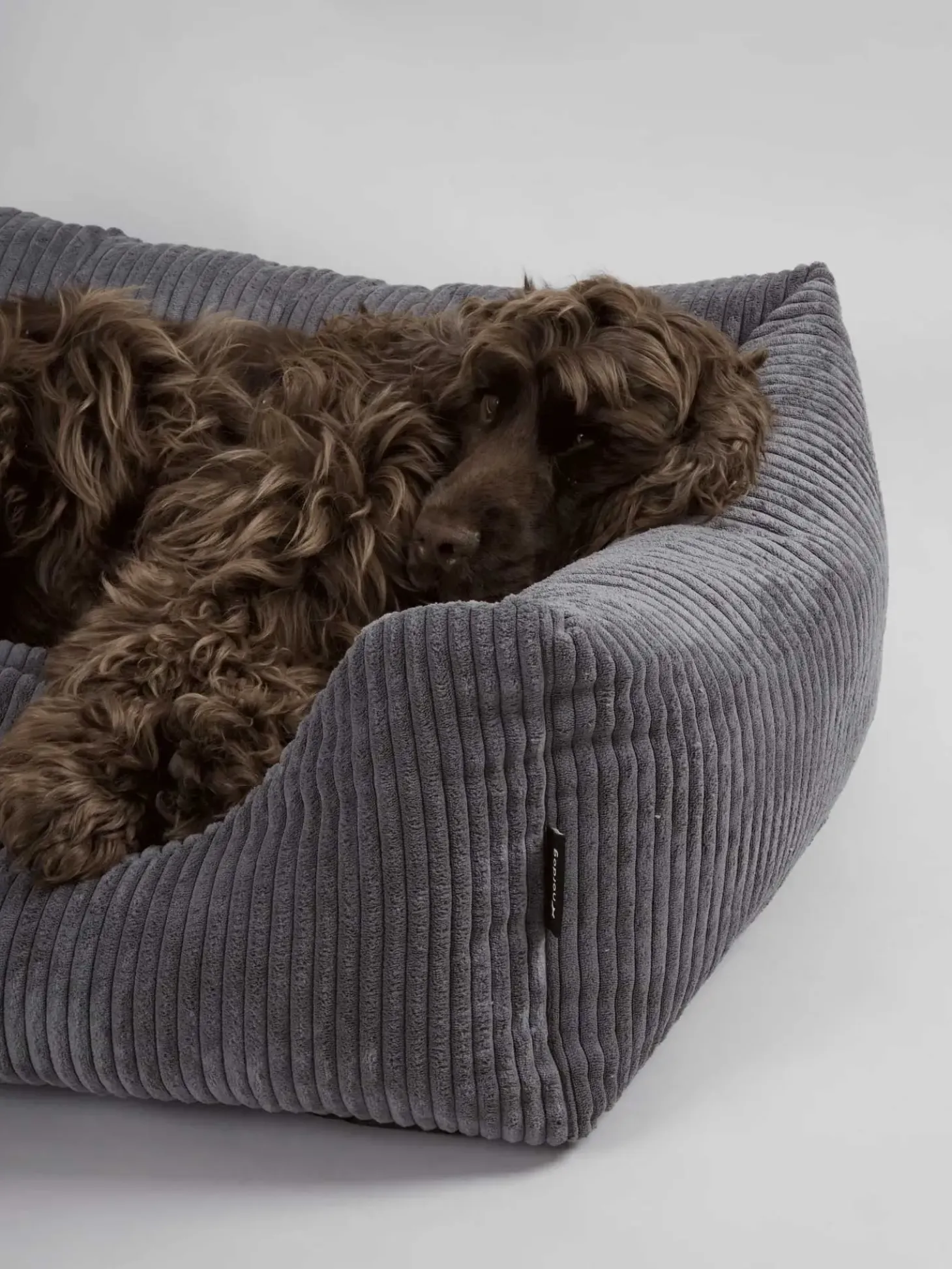 Nordog - Hundeseng - Oscar - Velvet - Anthracite - Large