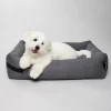 Nordog - Hundeseng HYGGE Anthracite - large - 110 x 85 cm