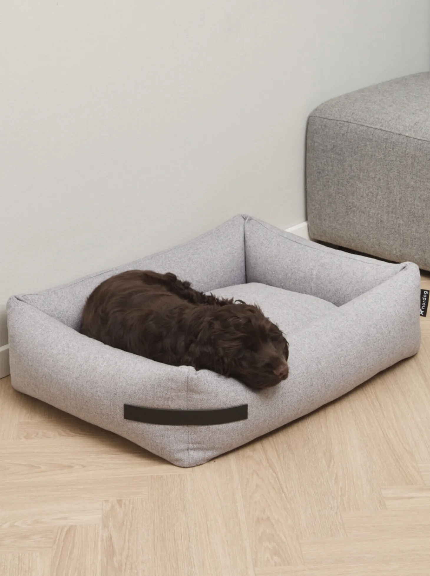 Nordog - Hundeseng HYGGE Grå - small
