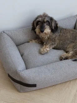 Nordog - Hundeseng HYGGE Grå - small
