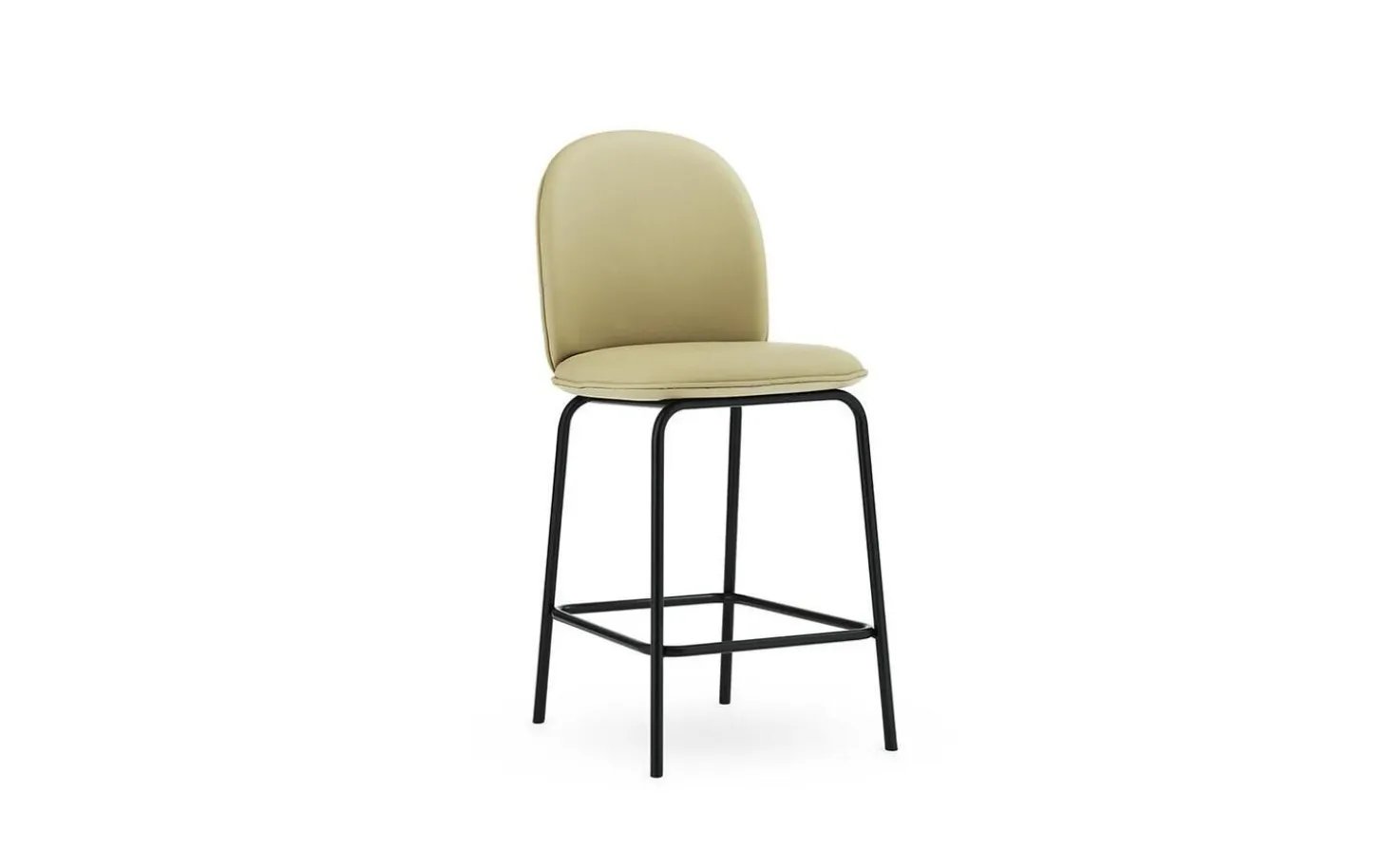 Normann Copenhagen - Ace Bar Chair 65 cm Upholstery Black Steel