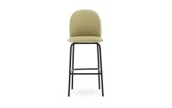 Normann Copenhagen - Ace Bar Chair 75 cm Upholstery Black Steel