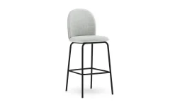 Normann Copenhagen - Ace Bar Chair 75 cm Upholstery Black Steel