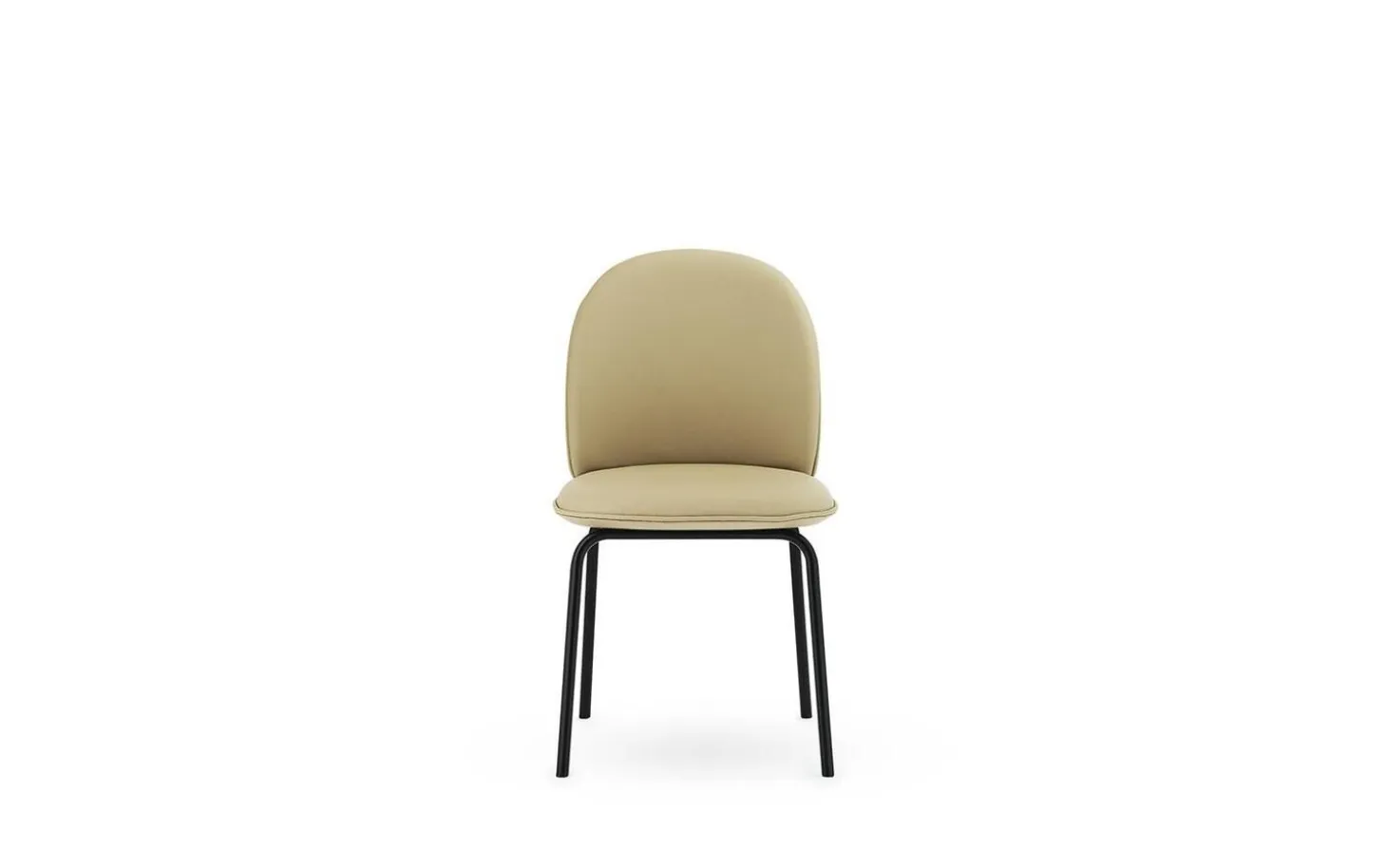 Normann Copenhagen - Ace Chair Upholstery Black Steel